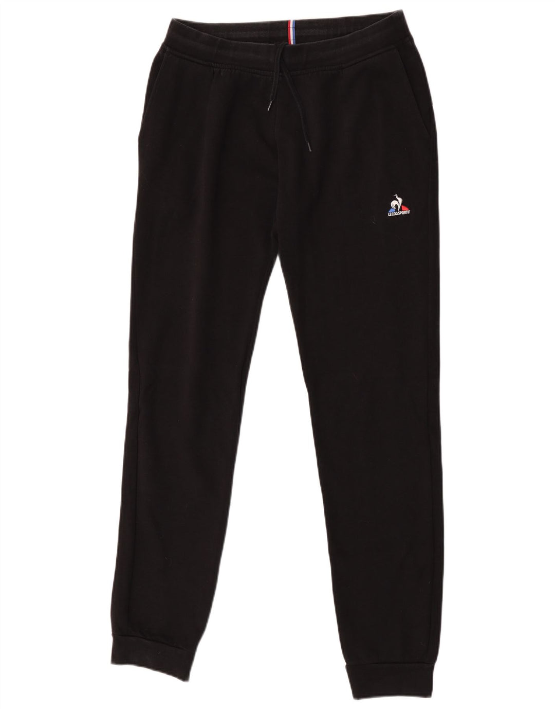 Męskie spodnie dresowe Le Coq Sportif Joggers, średnia czarna bawełna