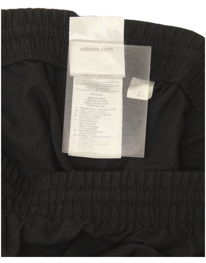 Męskie spodnie dresowe Adidas XL, czarne, poliestrowe