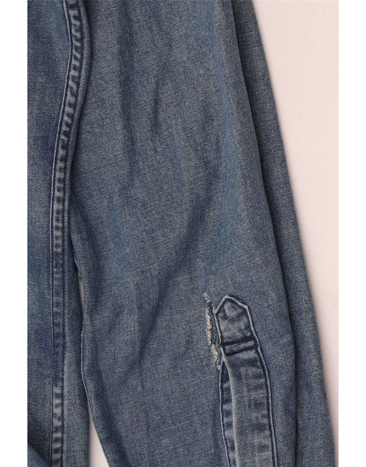 Męska koszula dżinsowa Levi's Slim Fit, mała, niebieska, bawełniana