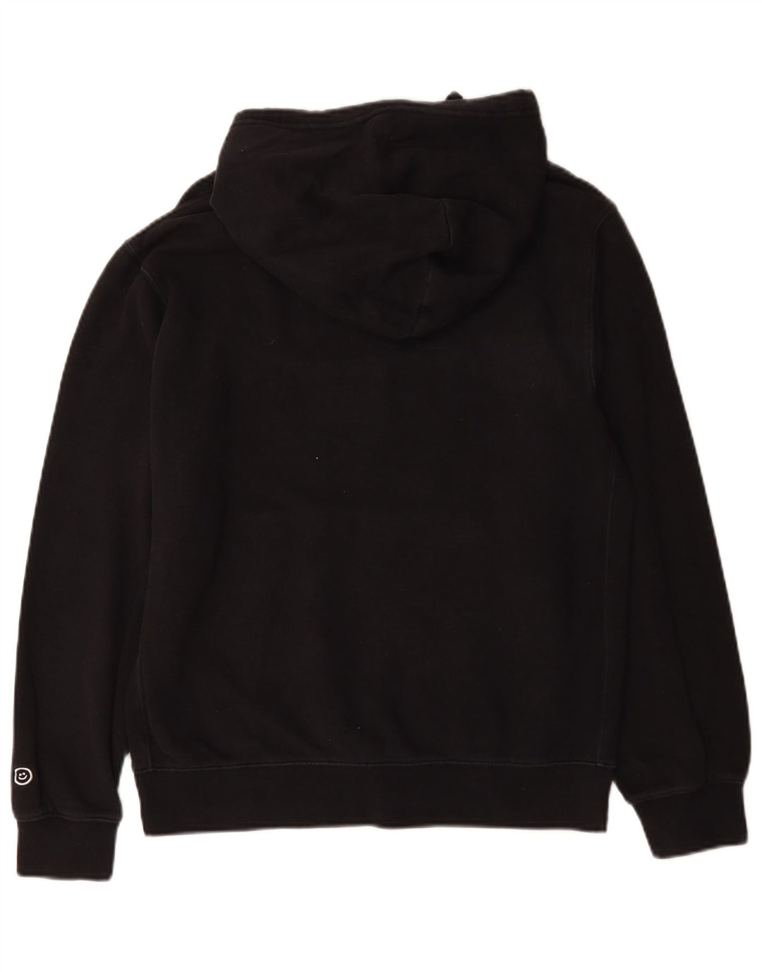 Męski sweter z kapturem Nike z grafiką, mały, czarny, bawełniany