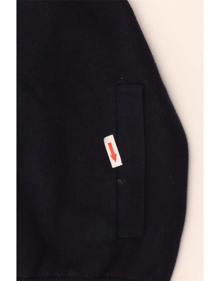 Marks & Spencer Męski sweter rozpinany, średni granatowy, poliester