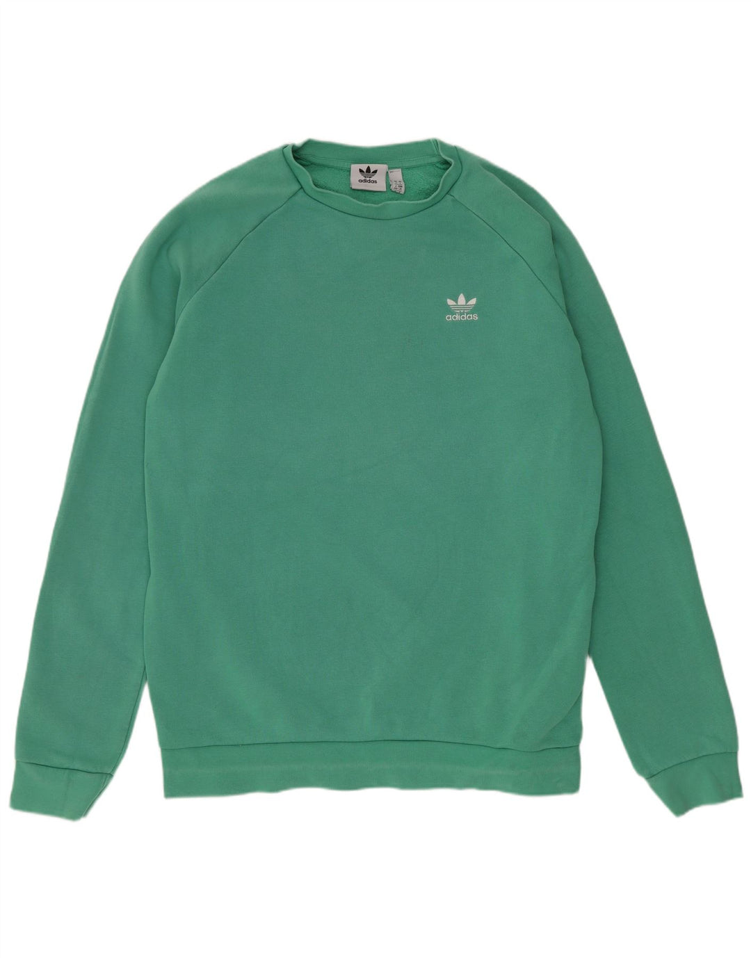 Bluza męska Adidas, duża, zielona, bawełniana