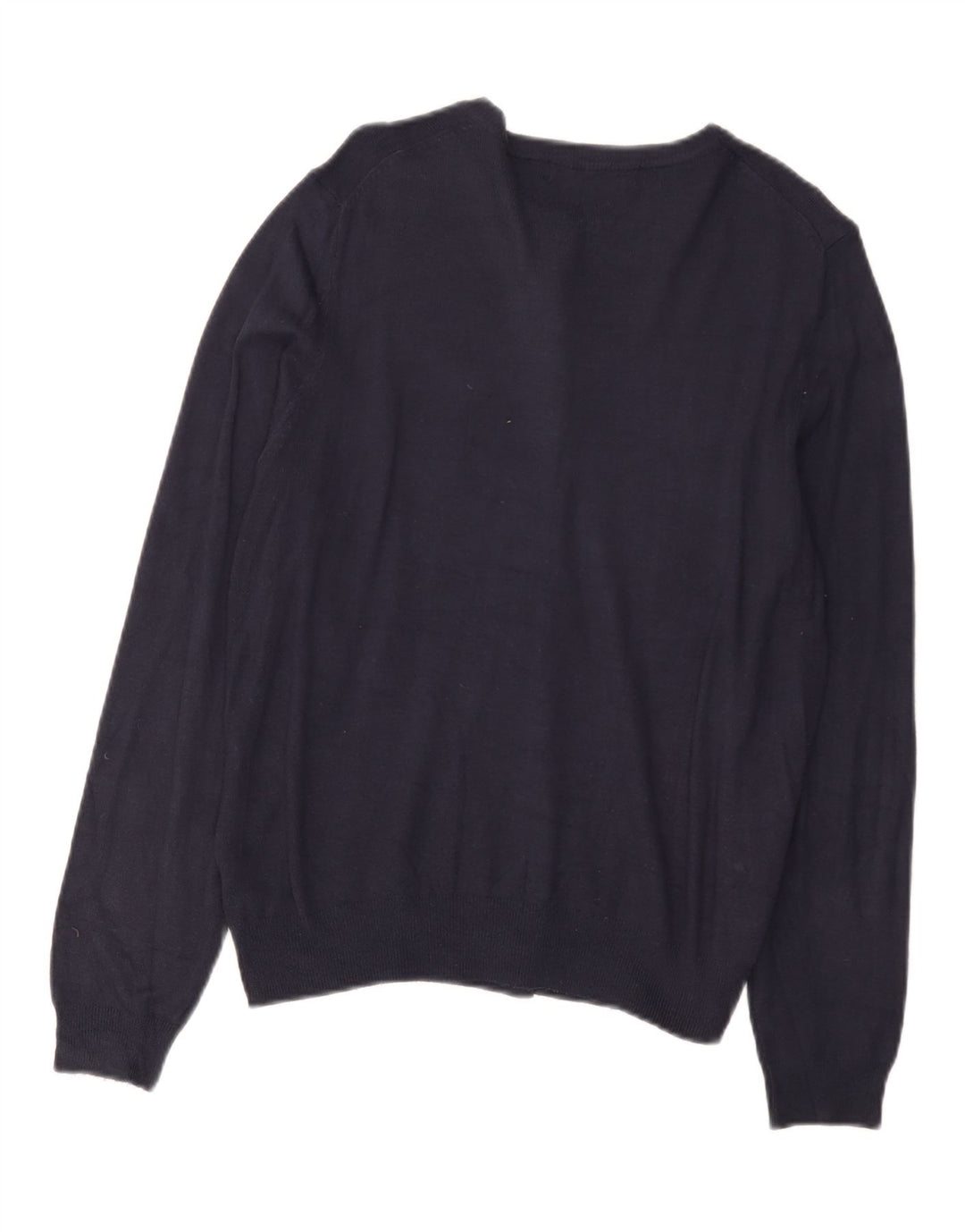 Sweter damski Marks & Spencer UK 14, duży, granatowy, wiskoza