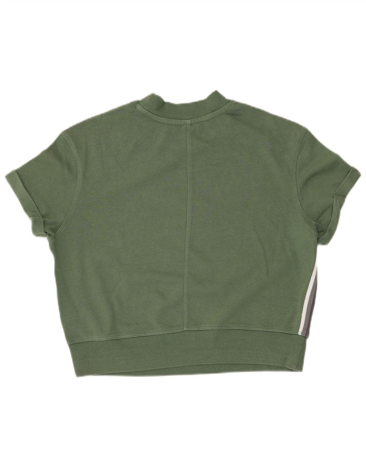 Damska bluza oversize Calvin Klein Graphic UK 10 Small Green
