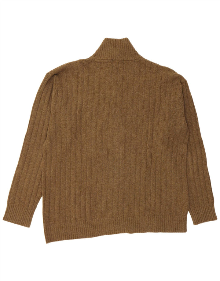 Męski sweter Kappa 2XL, wełna khaki