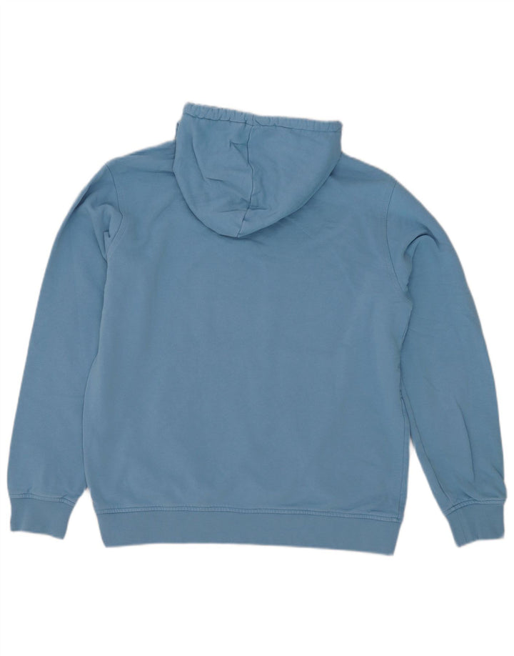 Męska bluza z kapturem Adidas, średni niebieski