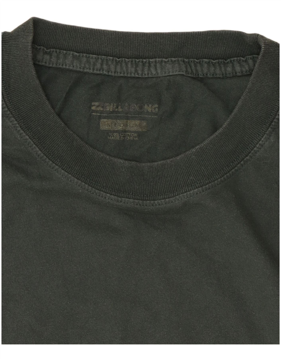 Męska koszulka z grafiką Billabong, średnia bawełna khaki