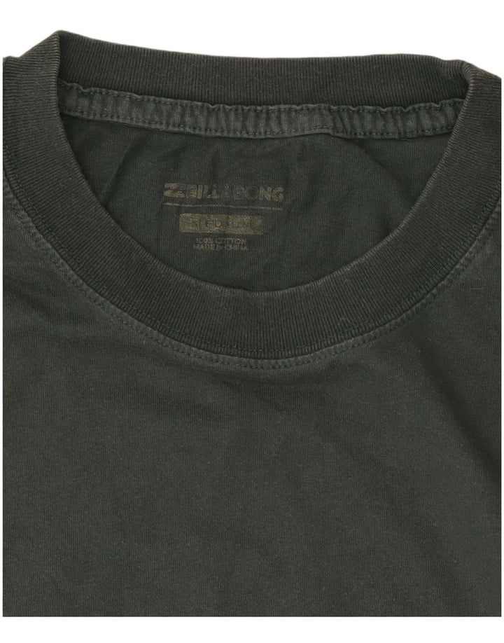 Męska koszulka z grafiką Billabong, średnia bawełna khaki