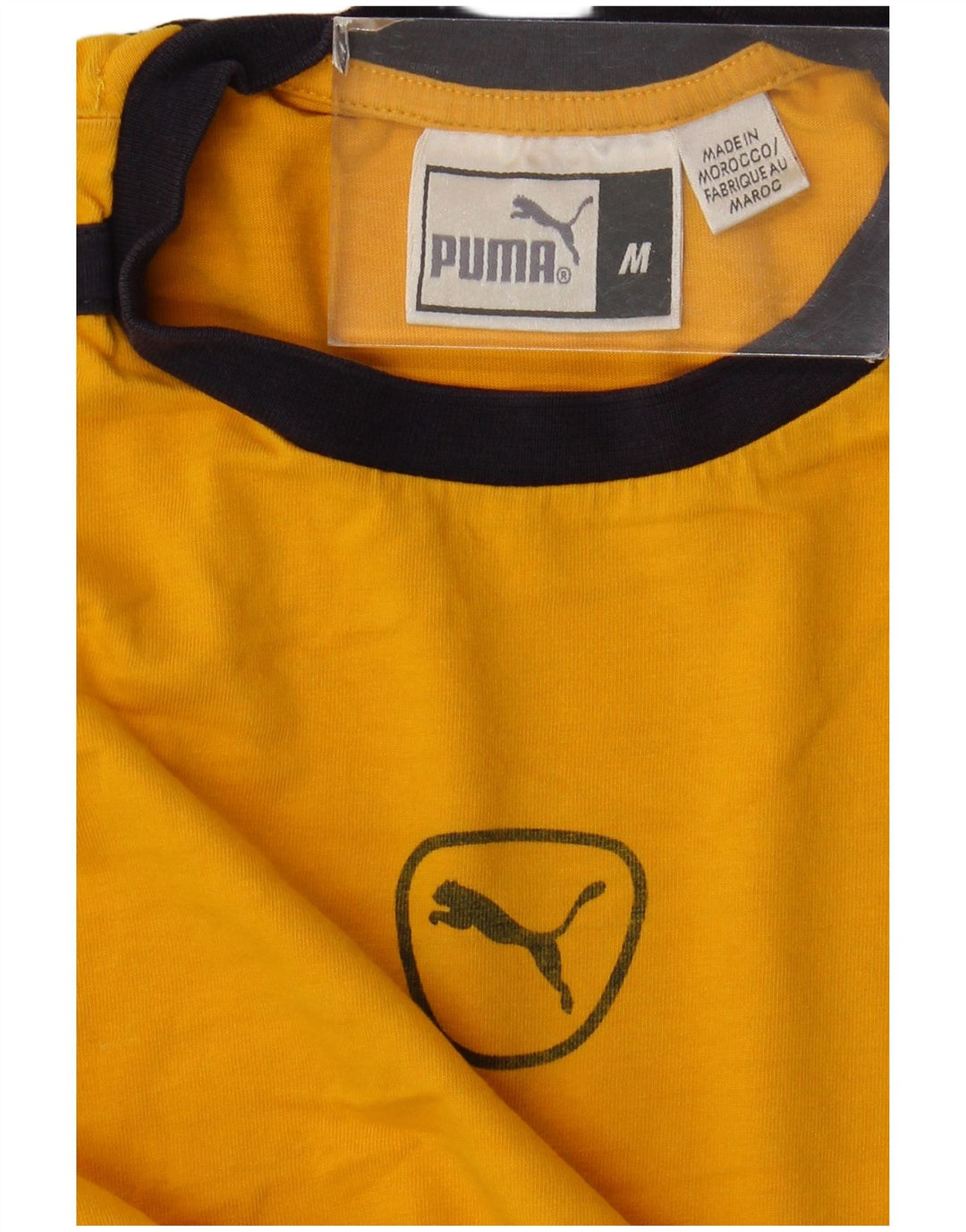 T-shirt męski Puma Top, średni żółty