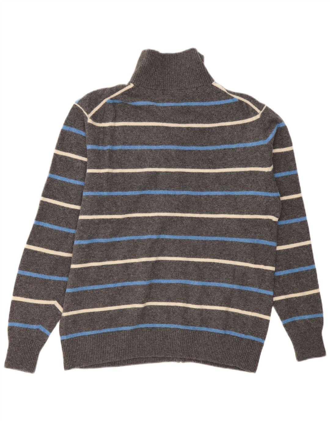 Męski sweter Kappa 2XL Szara wełniana w paski