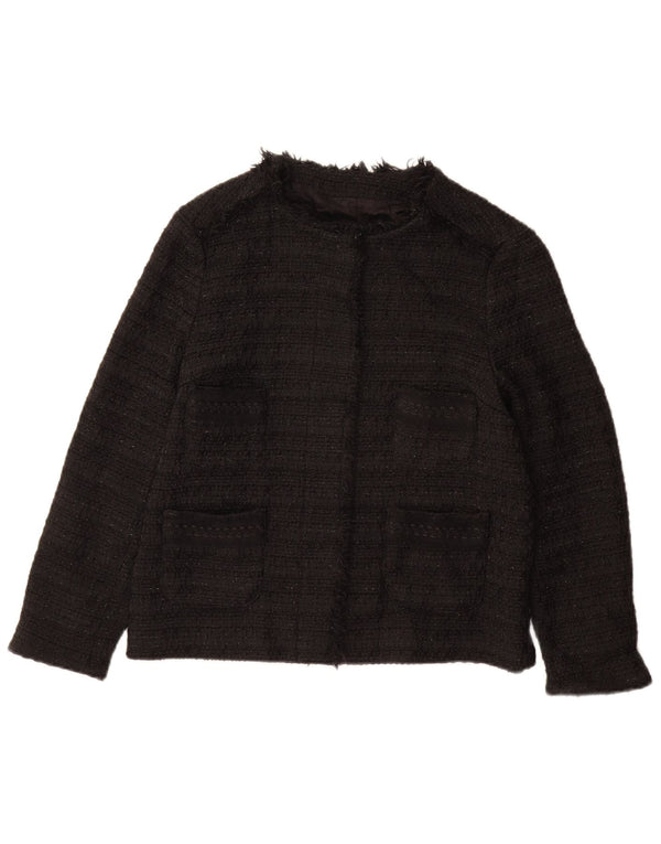 Damska marynarka ZARA UK 12, średnia czarna