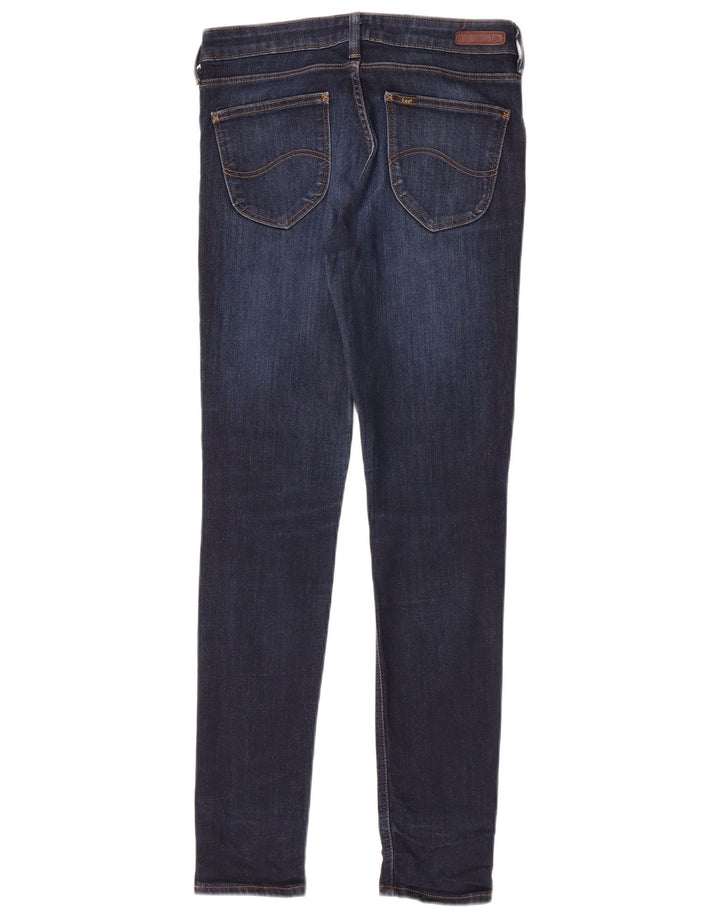 Damskie jeansy Lee Slim W30 L30 Niebieskie bawełniane