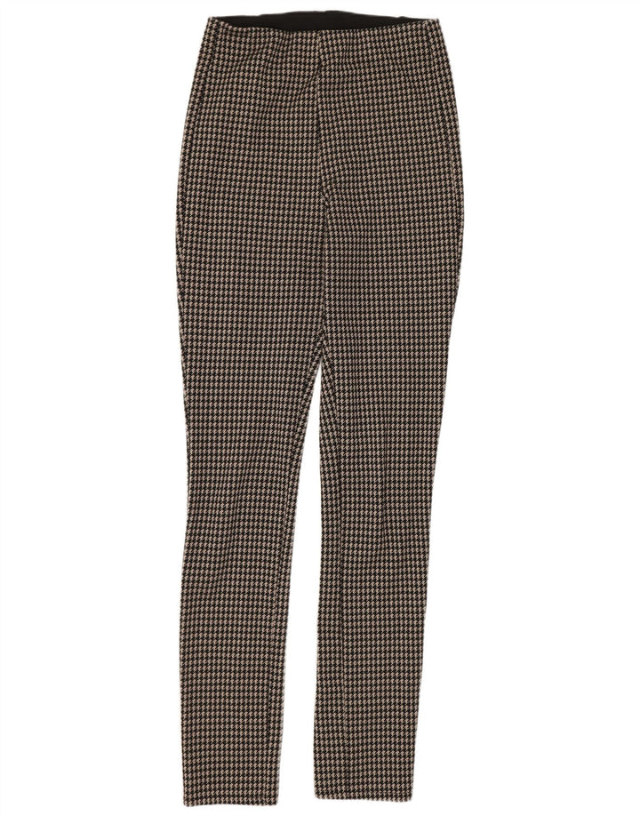 Legginsy damskie Zara UK 14, średnia czarna pepitka