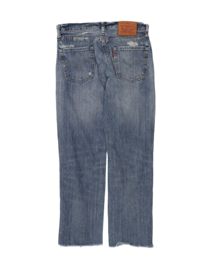 Damskie jeansy Levi's 511 w trudnej sytuacji W30 L27 Niebieska bawełna