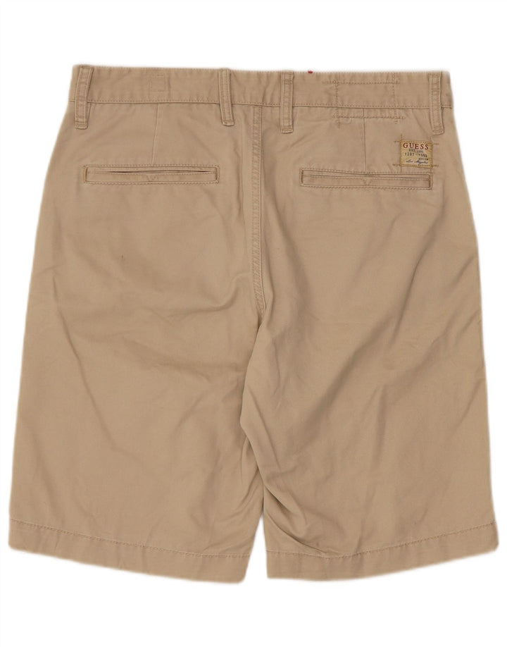 Męskie spodenki Chino Guess W31 Średni Beż, Bawełna