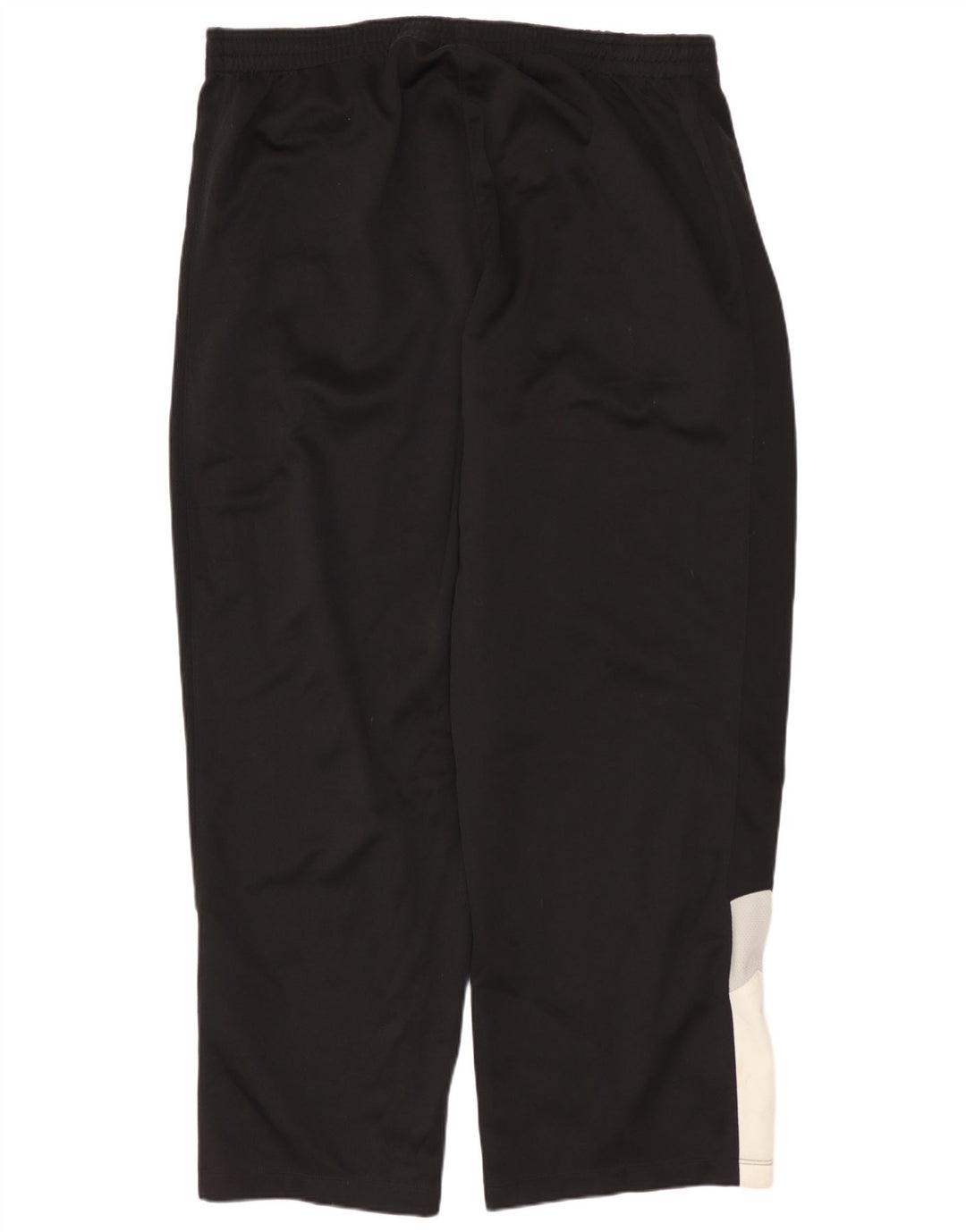 Męskie spodnie dresowe PUMA, duży, czarny poliester z blokami kolorów