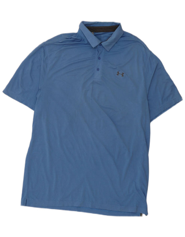 Męska koszulka polo XL Under Armour w kolorze niebieskim