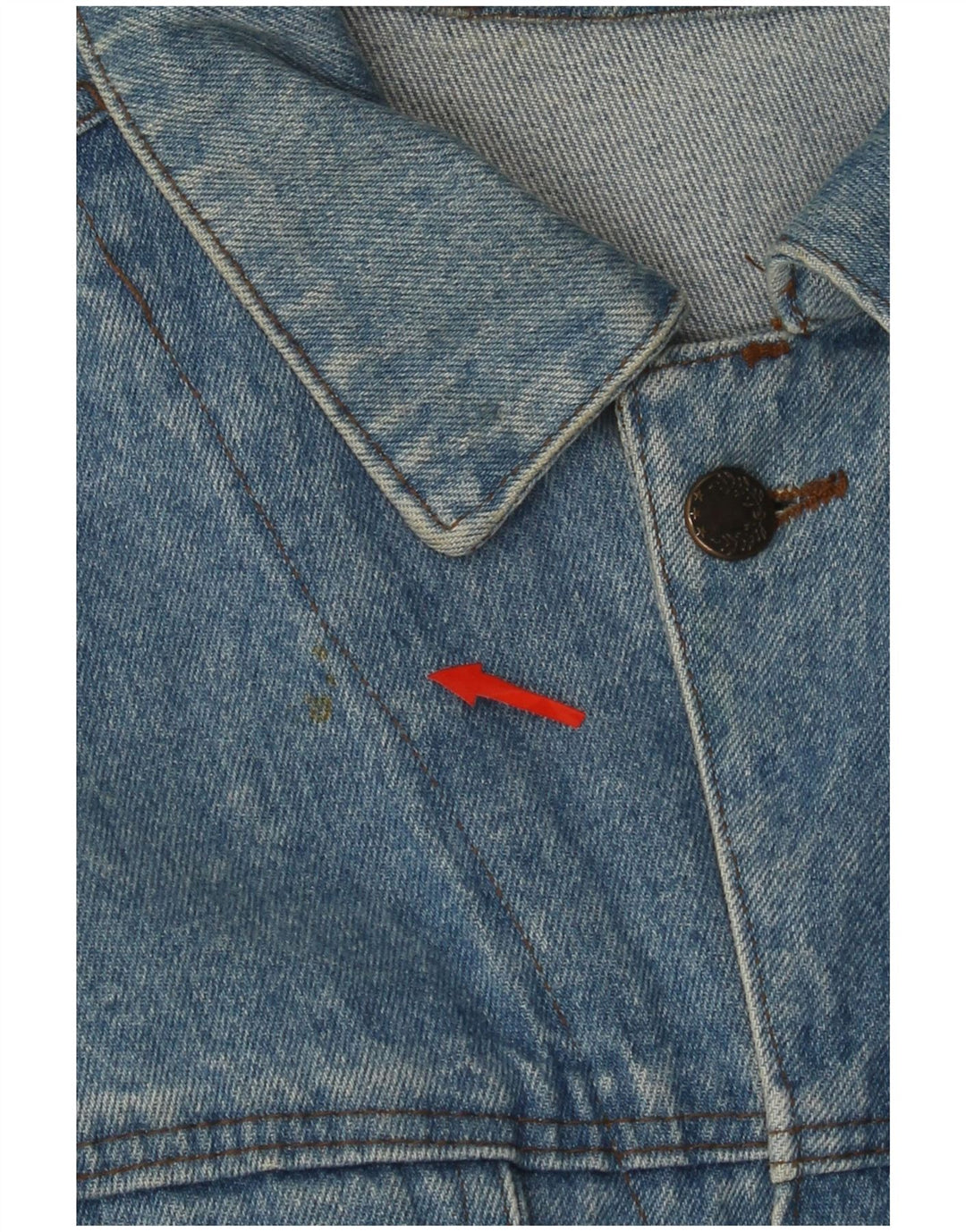 Męska kurtka dżinsowa VINTAGE UK 42 XL niebieska