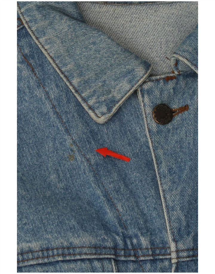 Męska kurtka dżinsowa VINTAGE UK 42 XL niebieska