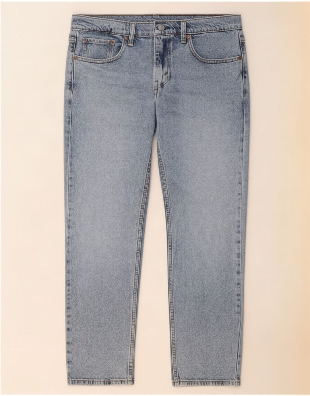 Męskie jeansy Levi's 502 Tapered W32 L30 Niebieskie bawełniane