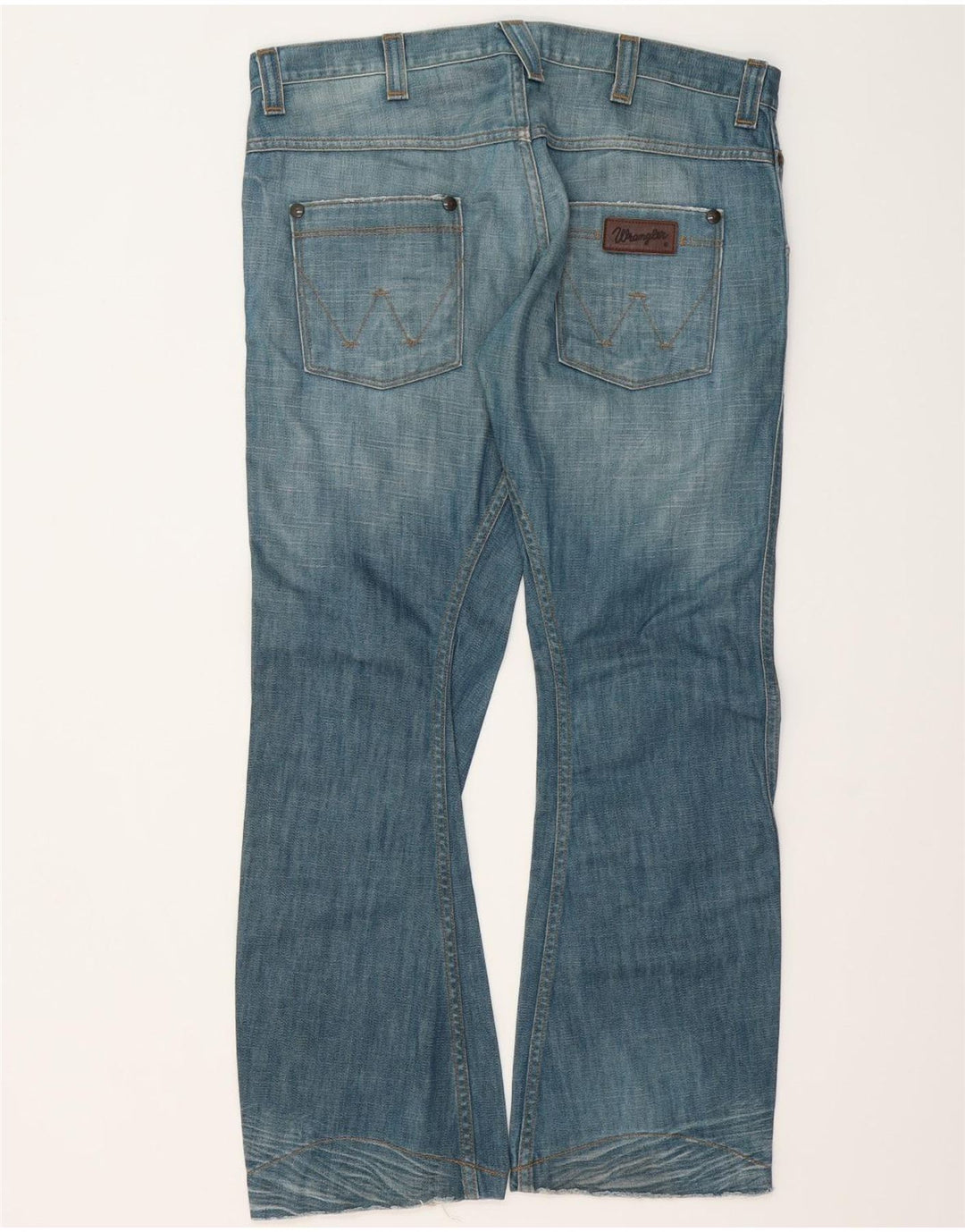 Męskie jeansy Wrangler Sharkey Bootcut W36 L32 Niebieskie bawełniane
