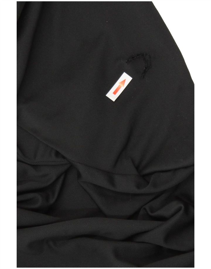 Męska kurtka dresowa NIKE Dri Fit XL, czarny poliester z blokami kolorów