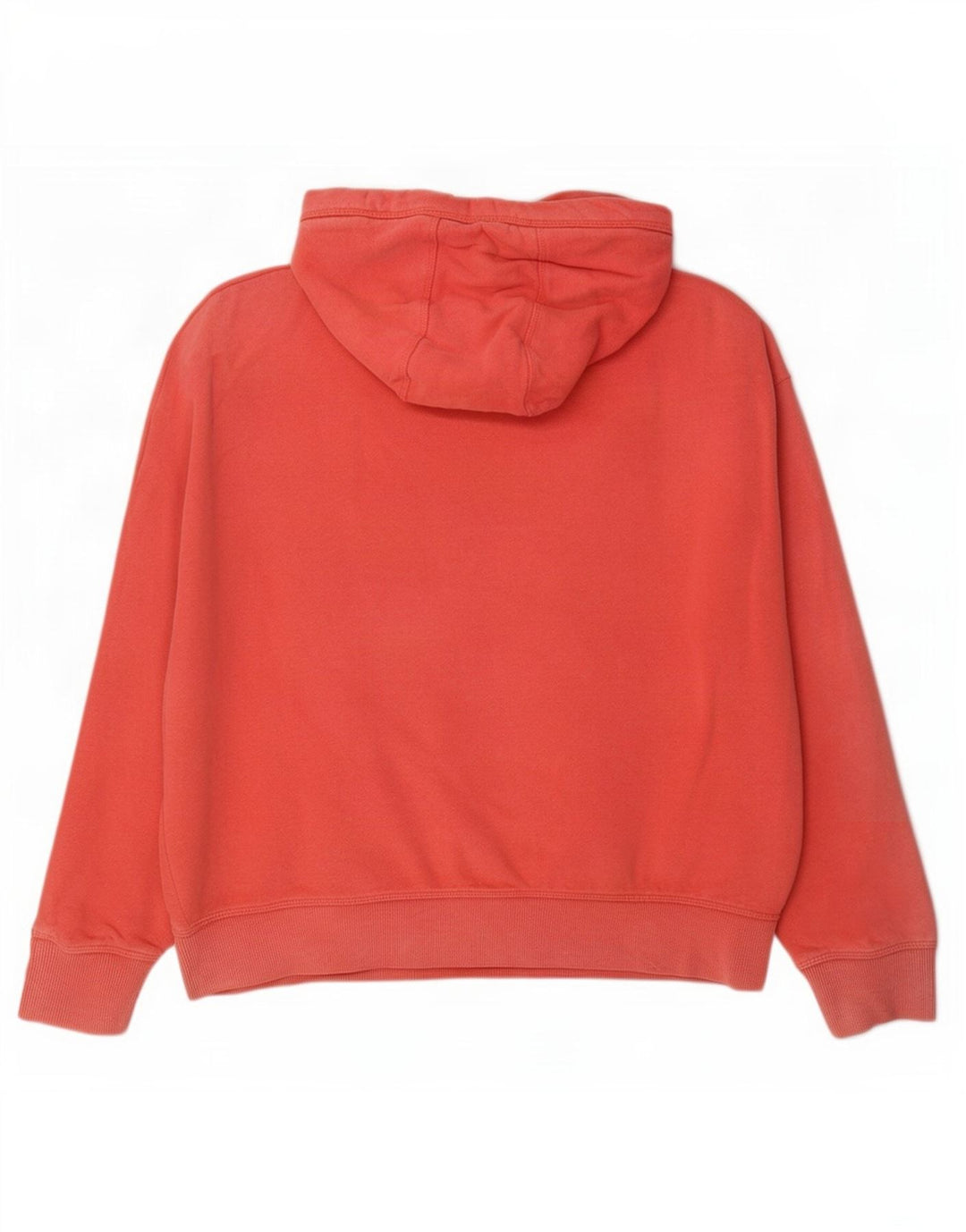 Damski sweter oversize z kapturem Fat Face UK 14, średni czerwony, bawełniany