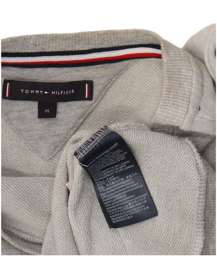 Męska bluza z grafiką Tommy Hilfiger w kolorze średnioszarym