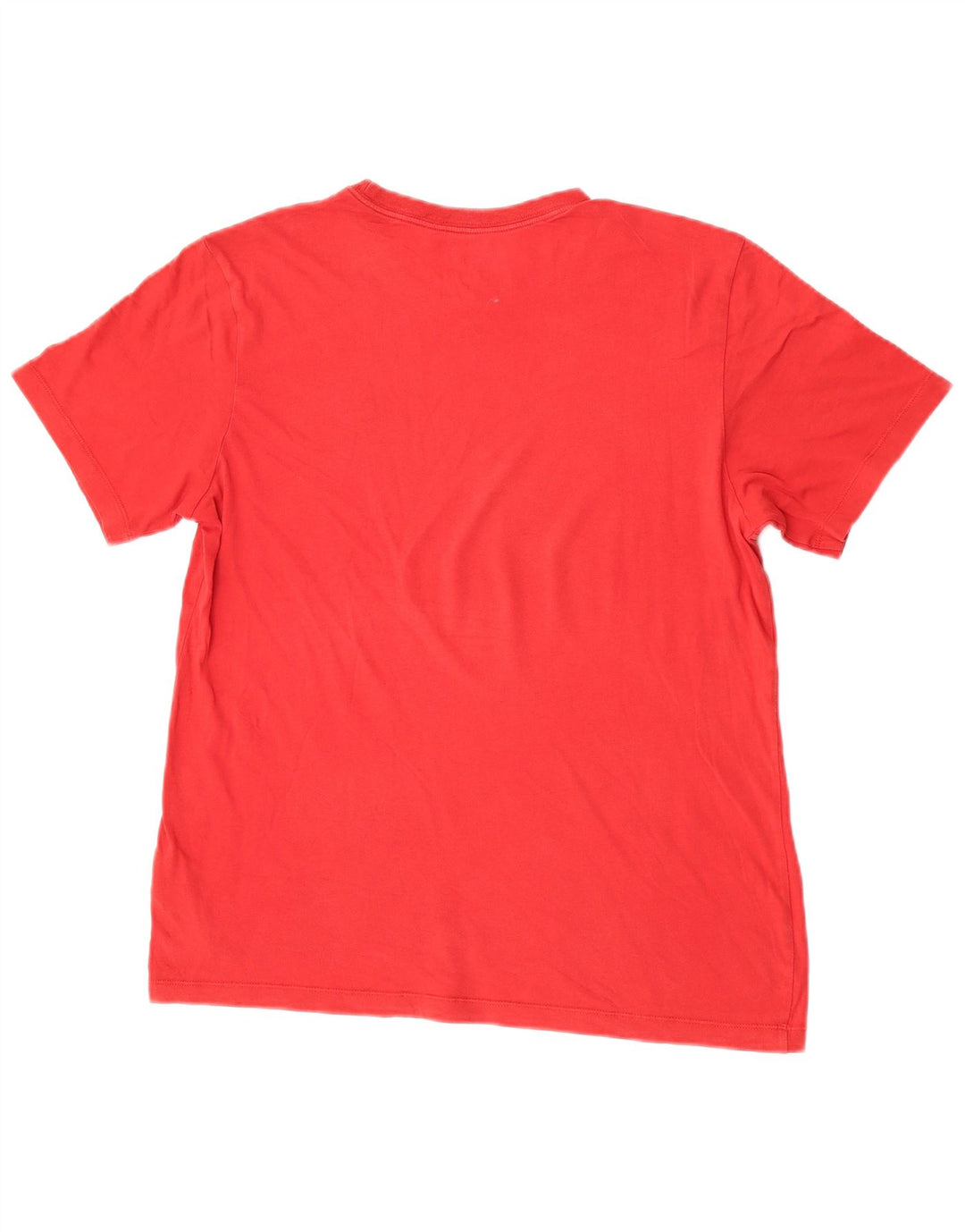 Męski T-shirt z grafiką Nike, bawełniany, średni czerwony