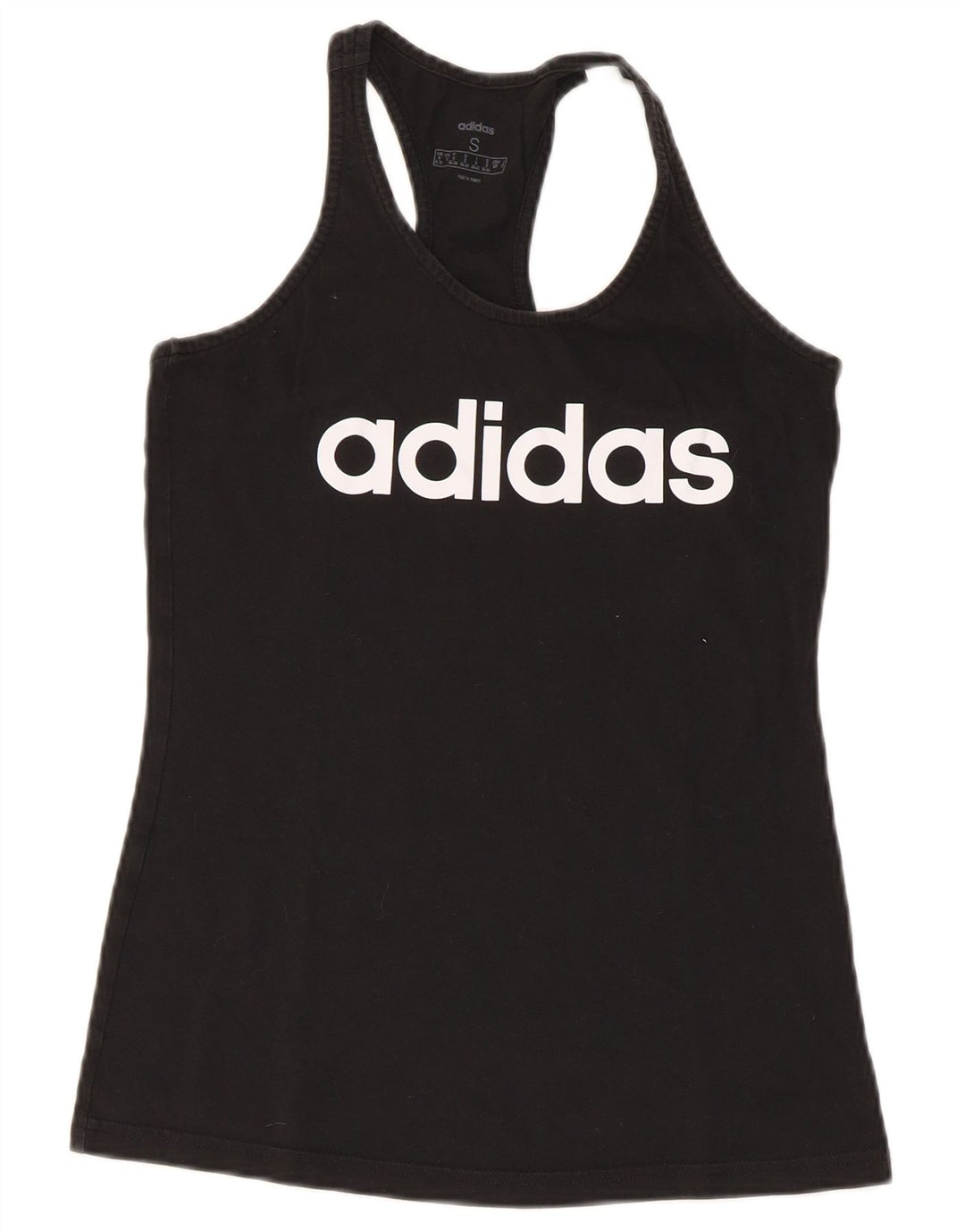 Damska kamizelka graficzna Adidas Top UK 8/10 Mała czarna