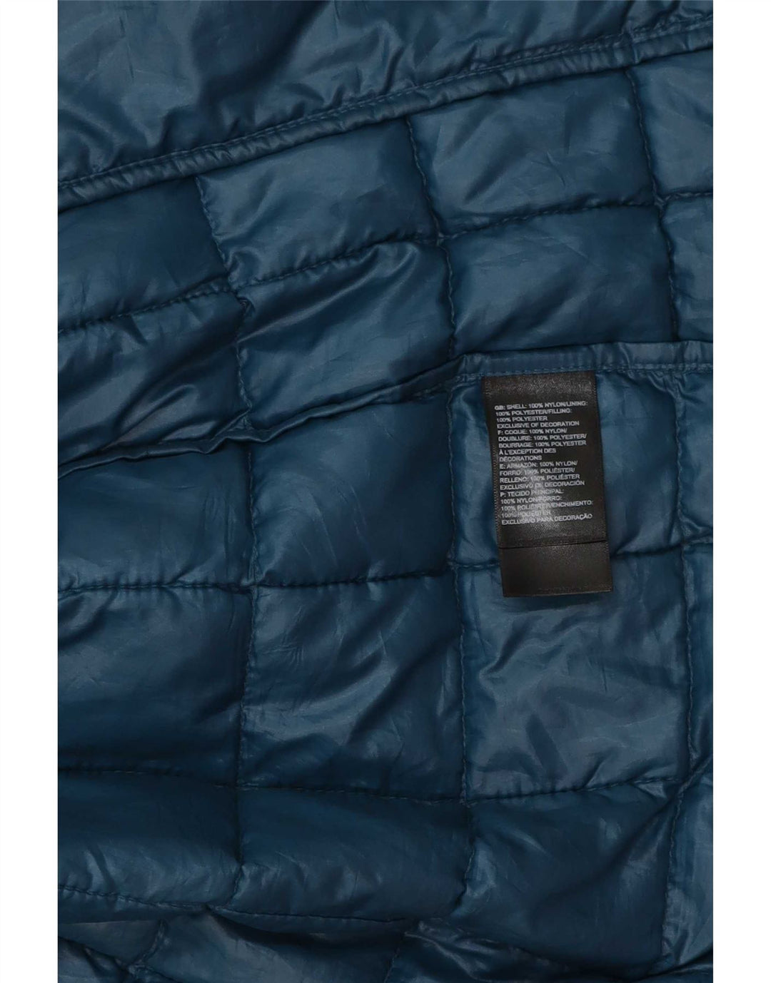 Męska ocieplana kurtka The North Face UK 36, mała niebieska, poliester