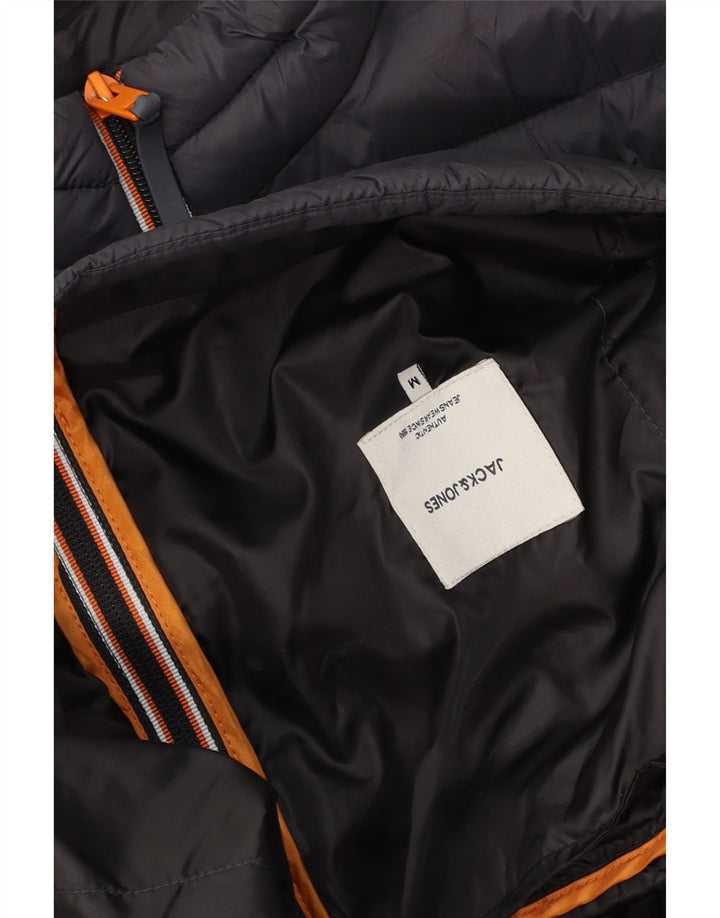 Męska ocieplana kurtka JACK & JONES UK 38, średnioszara