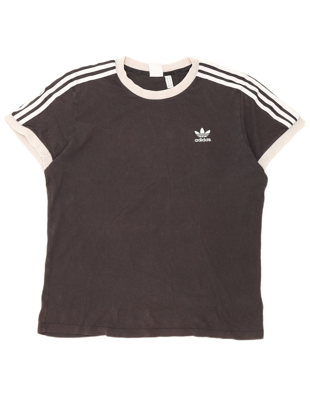 Damska koszulka Adidas Top UK 12, średnia czarna bawełna