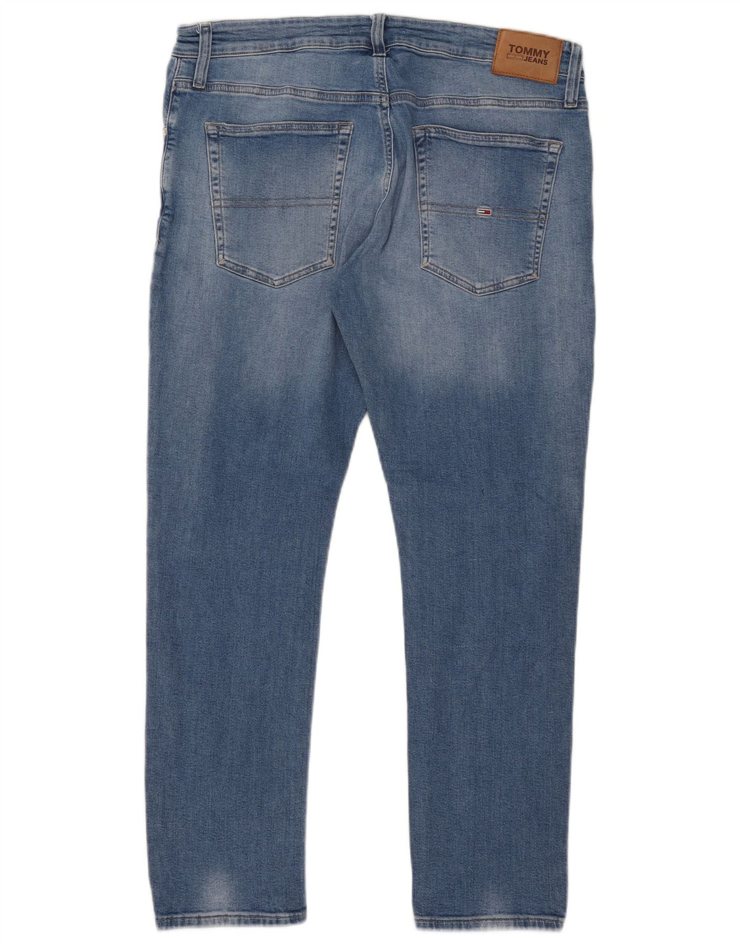 Męskie jeansy slim fit Tommy Hilfiger W38 L29 Niebieskie