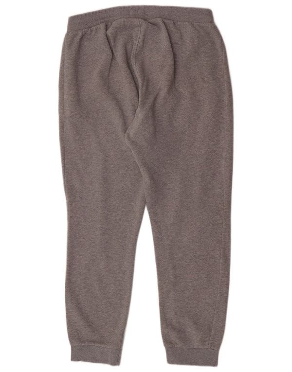Męskie spodnie dresowe Adidas Joggers XL Szare nakrapiane bawełniane