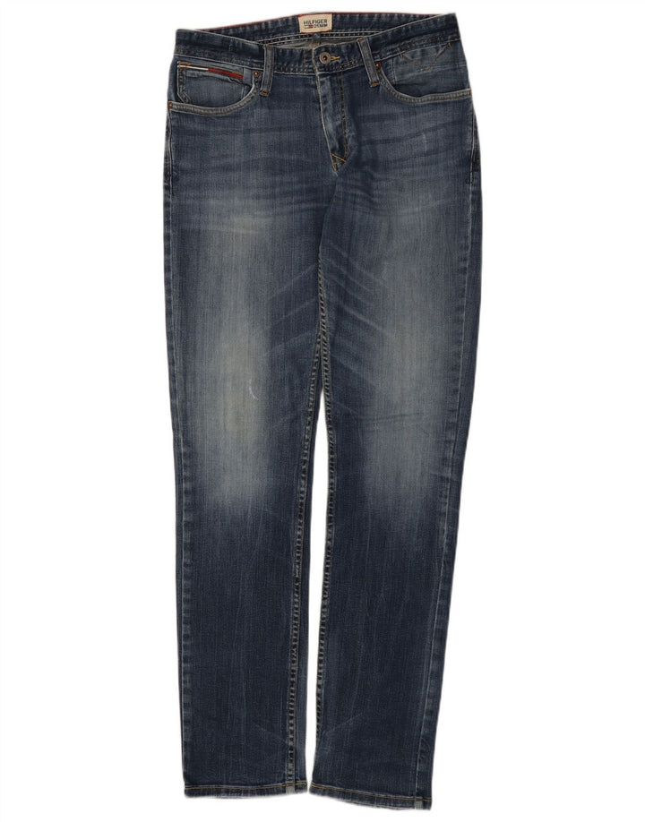 Męskie jeansy slim fit Tommy Hilfiger W30 L34 Niebieskie bawełniane