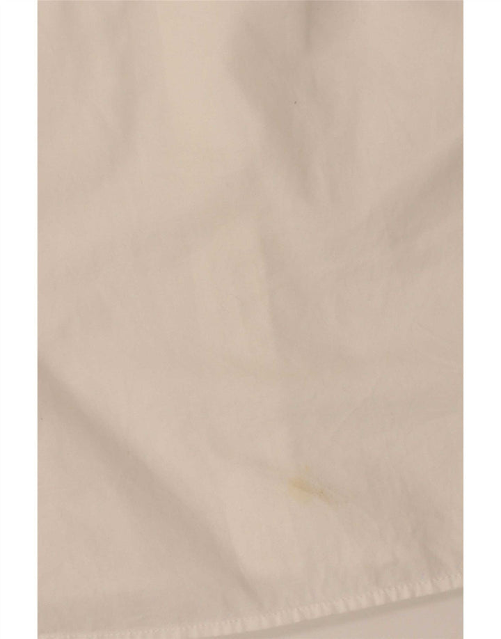 Damska koszula z długim rękawem Massimo Dutti EU 44 XL, biała bawełna