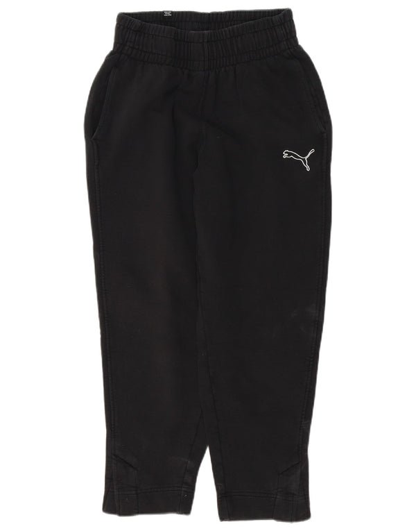 Damskie spodnie dresowe PUMA Joggers UK 4 XS Czarna bawełna