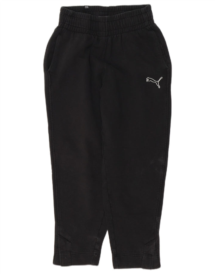 Damskie spodnie dresowe PUMA Joggers UK 4 XS Czarna bawełna