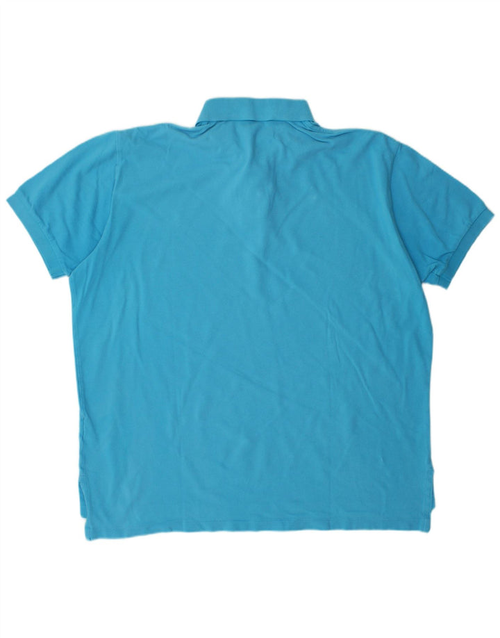 POLO RALPH LAUREN Męska koszulka polo XL, niebieska, bawełniana