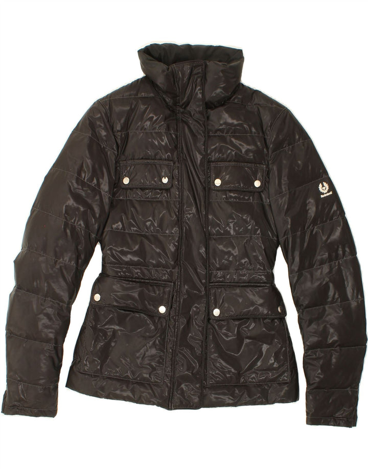 BELSTAFF Womens Padded Jacket IT 40 Small Black Polyester Vintage Belstaff and Second-Hand Belstaff from Messina Hembry 