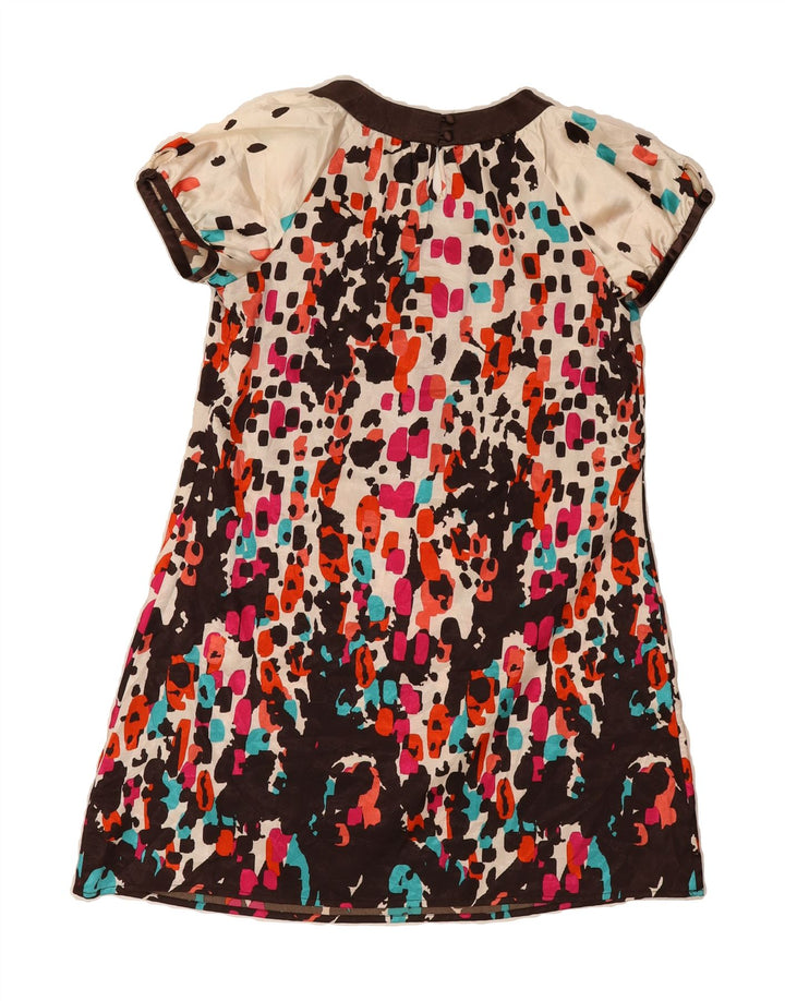 BCBGMAXAZRIA Womens Oversized Basic Dress UK 6 XS Multicoloured Spotted Vintage BCBGMAXAZRIA and Second-Hand BCBGMAXAZRIA from Messina Hembry 