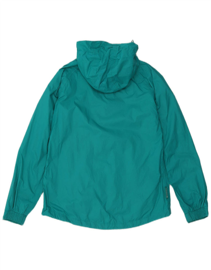 MOUNTAIN WAREHOUSE Damska kurtka przeciwdeszczowa z kapturem UK 10 Small Turkus