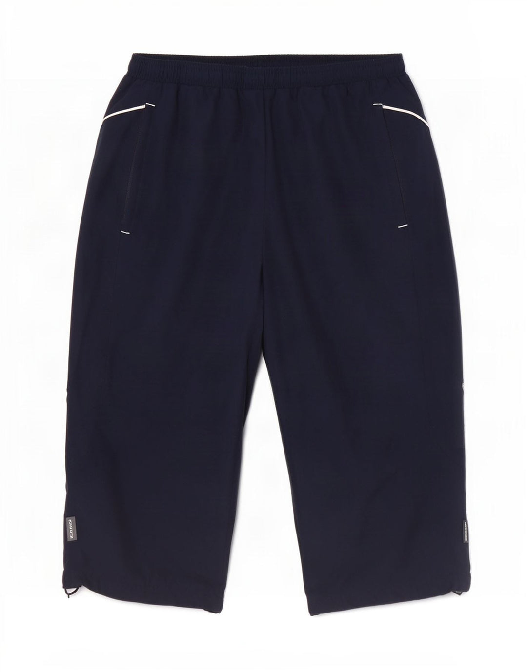 Męskie spodnie dresowe Reebok Capri, małe, granatowe, z poliestru
