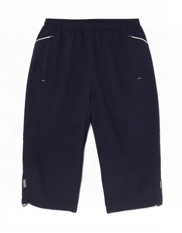 Męskie spodnie dresowe Reebok Capri, małe, granatowe, z poliestru
