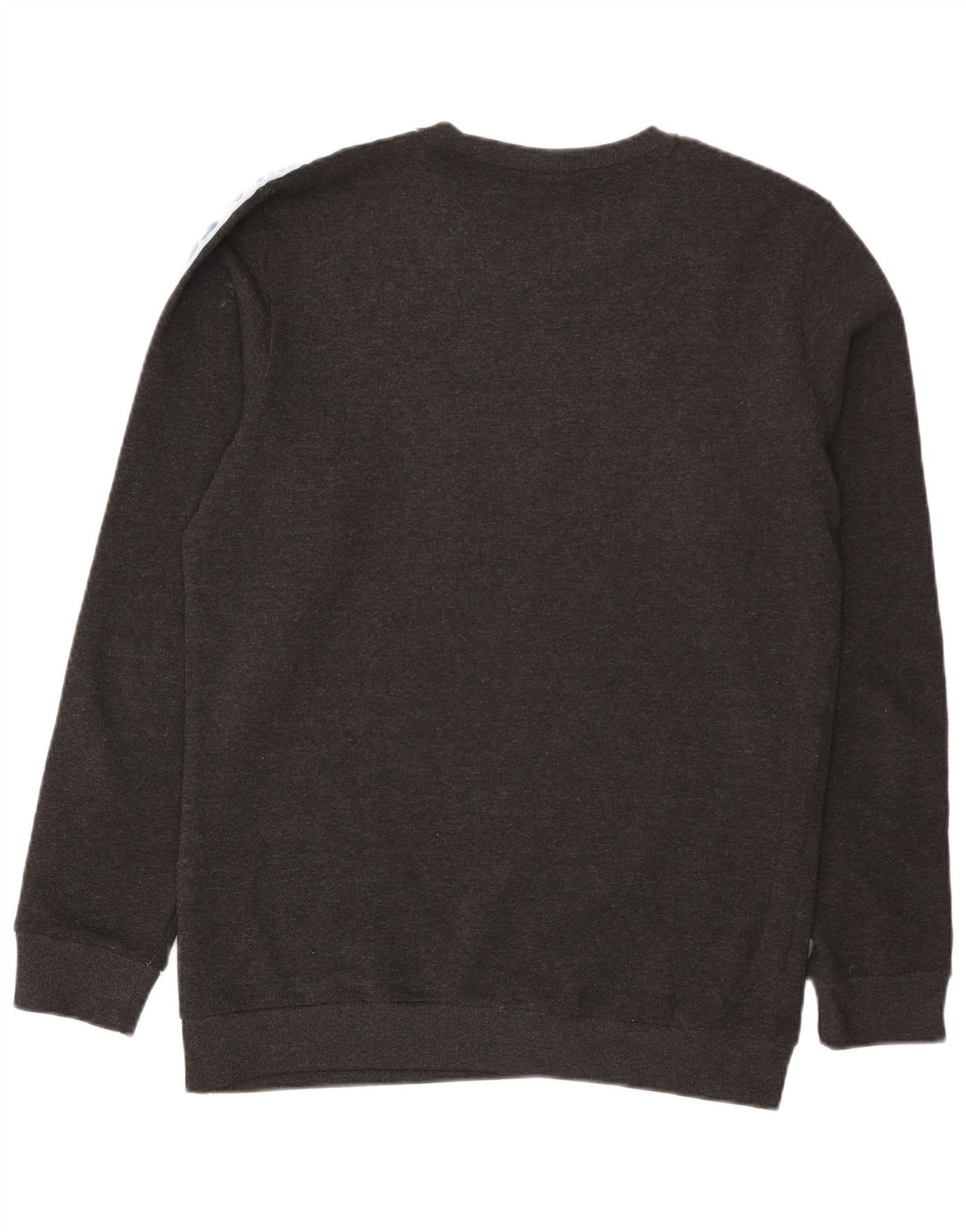 Męski sweter z grafiką Fila, duży, szary, kolorowy poliester