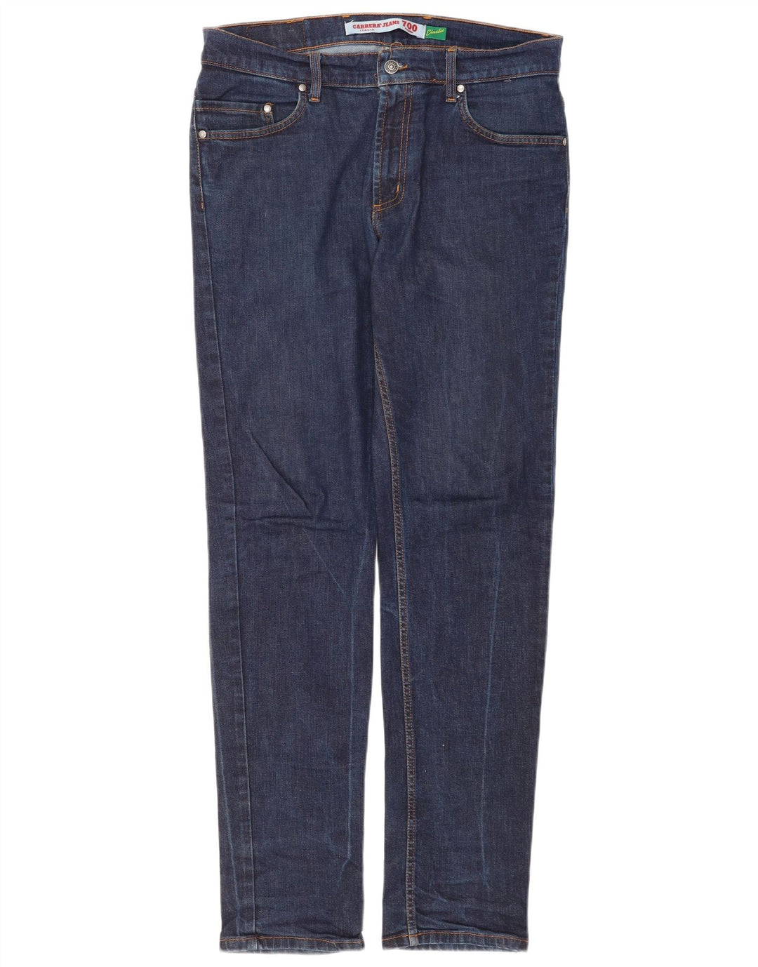 Męskie jeansy Carrera 700 Straight IT 48 Medium W33 L33 Granatowa bawełna