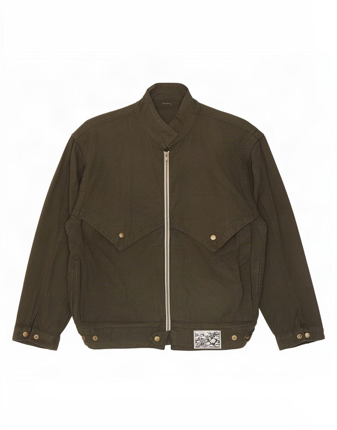 Męska kurtka bomberka Vintage UK 40 Large Khaki