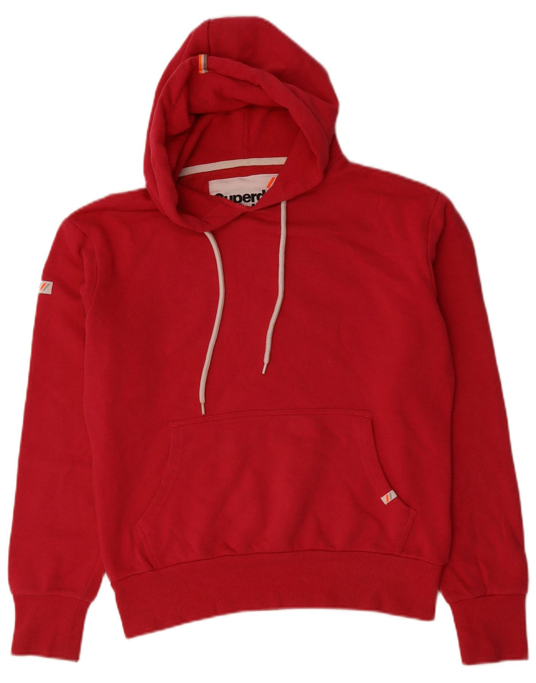 Damski sweter oversize z kapturem Superdry UK 10, mały, różowy, bawełniany