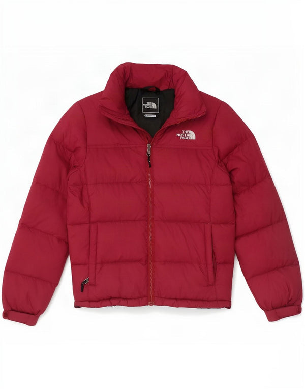 Damska kurtka The North Face z wyściółką UK 10, mała, bordowa, nylonowa